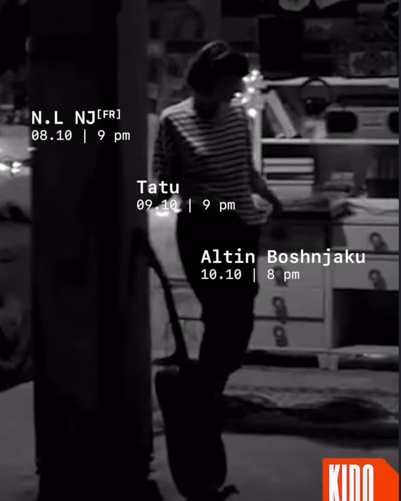 Altin Boshnjaku flyer — Kino Tirana