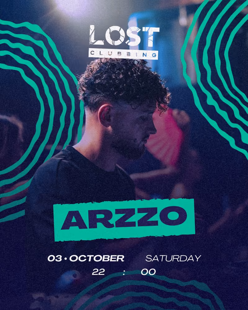Arzzo flyer — Lost Tirana
