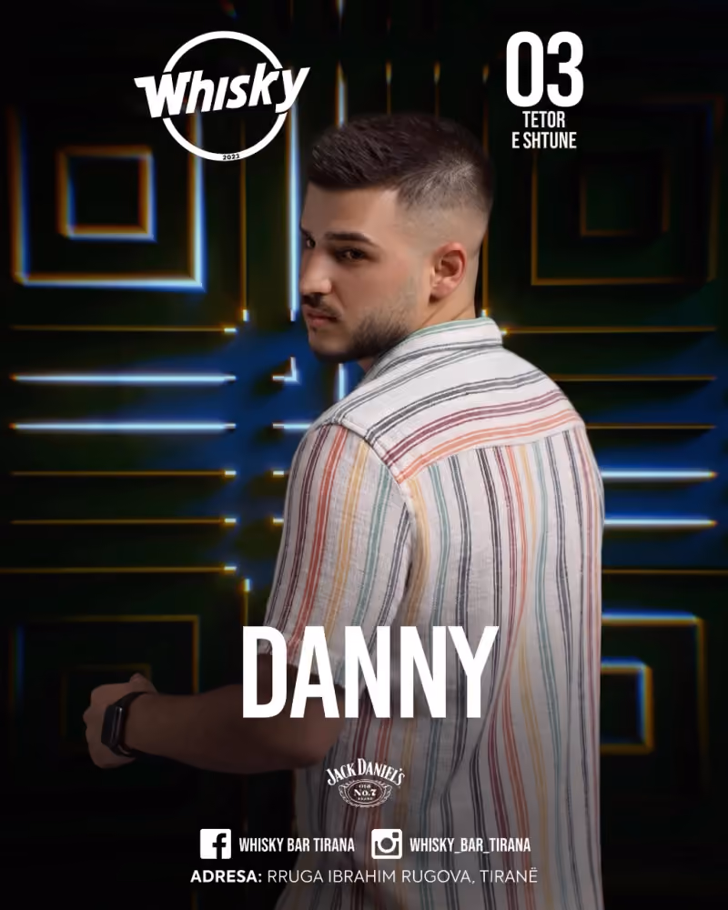 Danny @Whisky flyer — Whisky Bar, Tirana