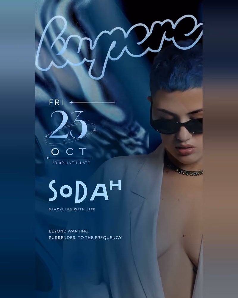 Kupere flyer — Sodah Tirana