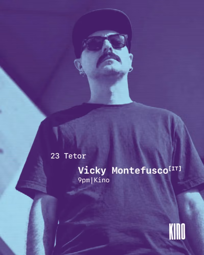 Vicky Montefusco flyer — Kino Tirana